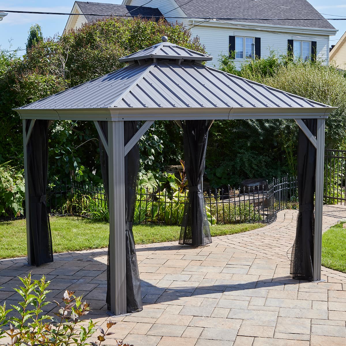 Gazebo Porto 10' x 10' - Graphite