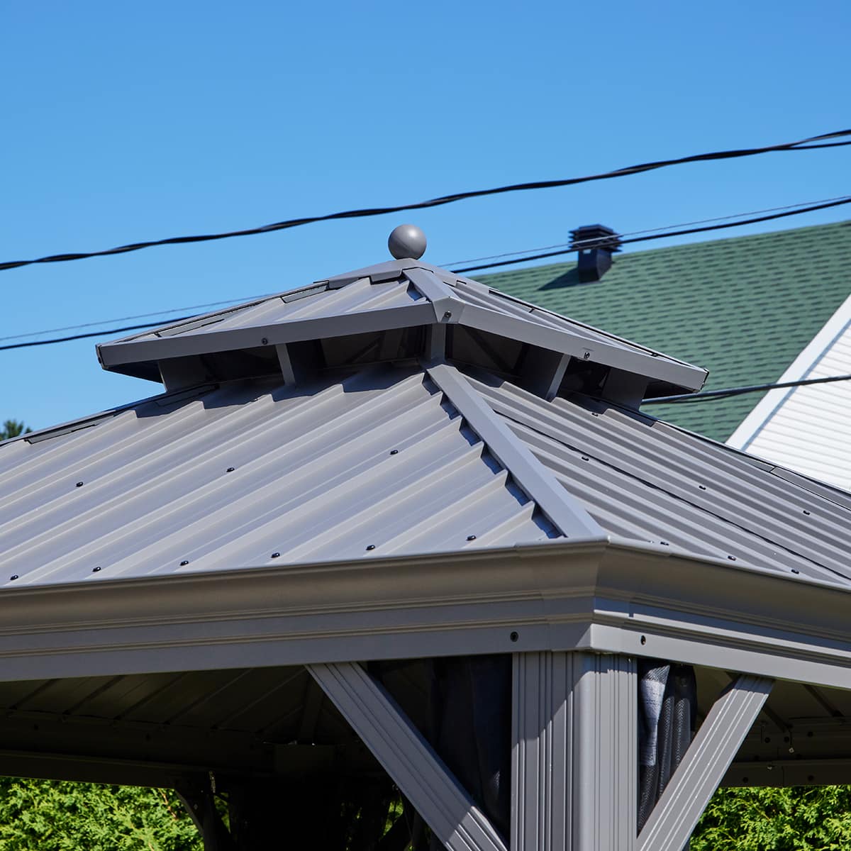 Gazebo Porto 10' x 10' - Graphite