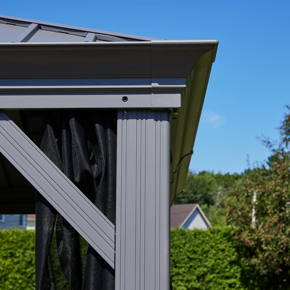 Gazebo Porto 10' x 10' - Graphite