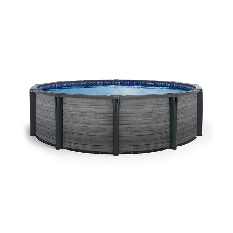 Pine Concrete above ground pool - 30' Round