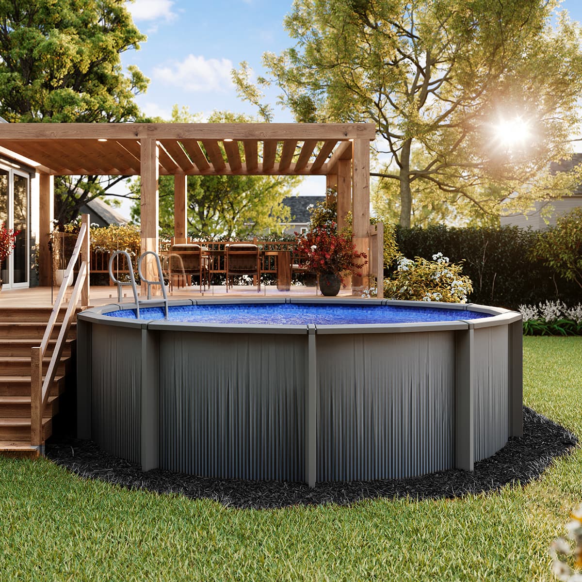 Piscine hors terre ronde Banff - 18'