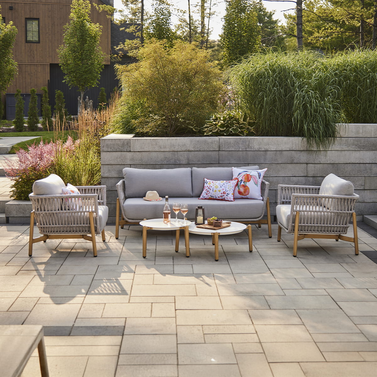 Innes Conversation Set - Grey