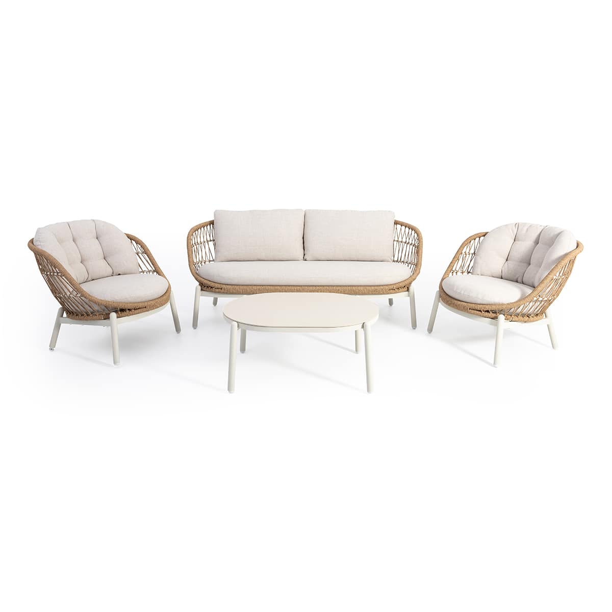 Kaya Conversation Set - Cream