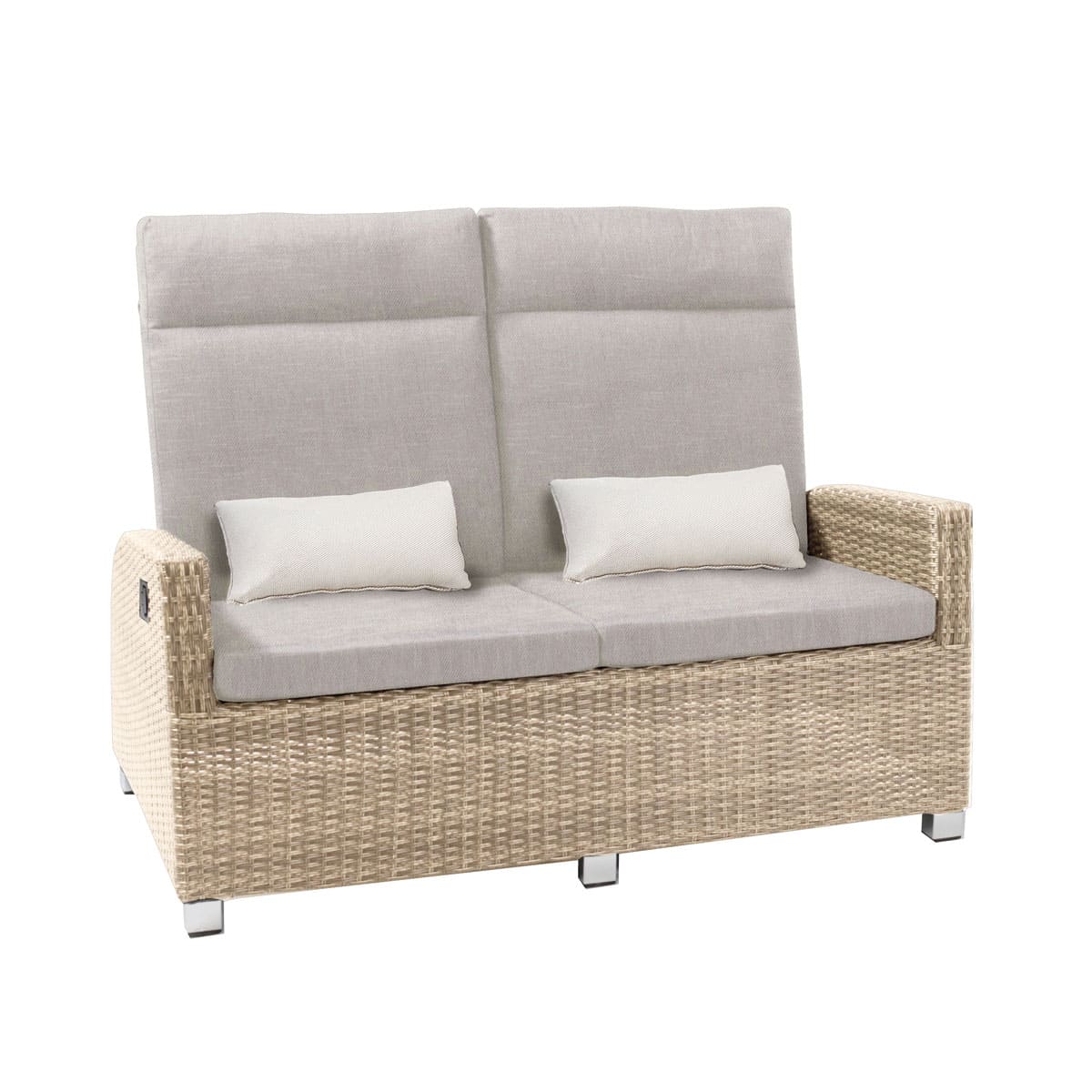 Royale Reclining Club Loveseat - Beige