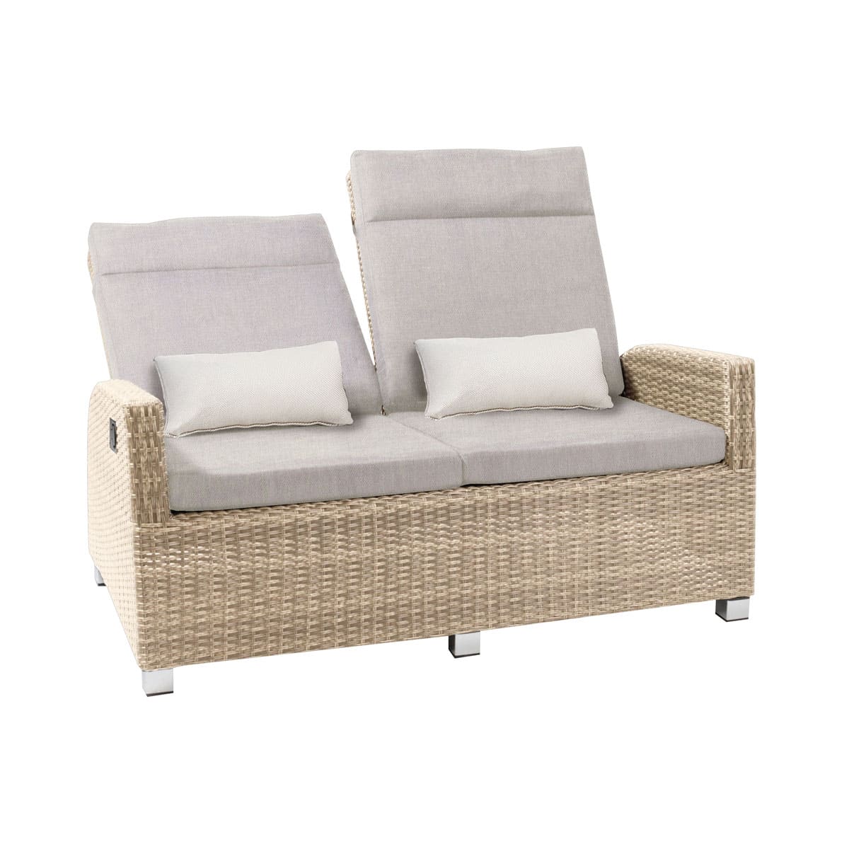 Royale Reclining Club Loveseat - Beige