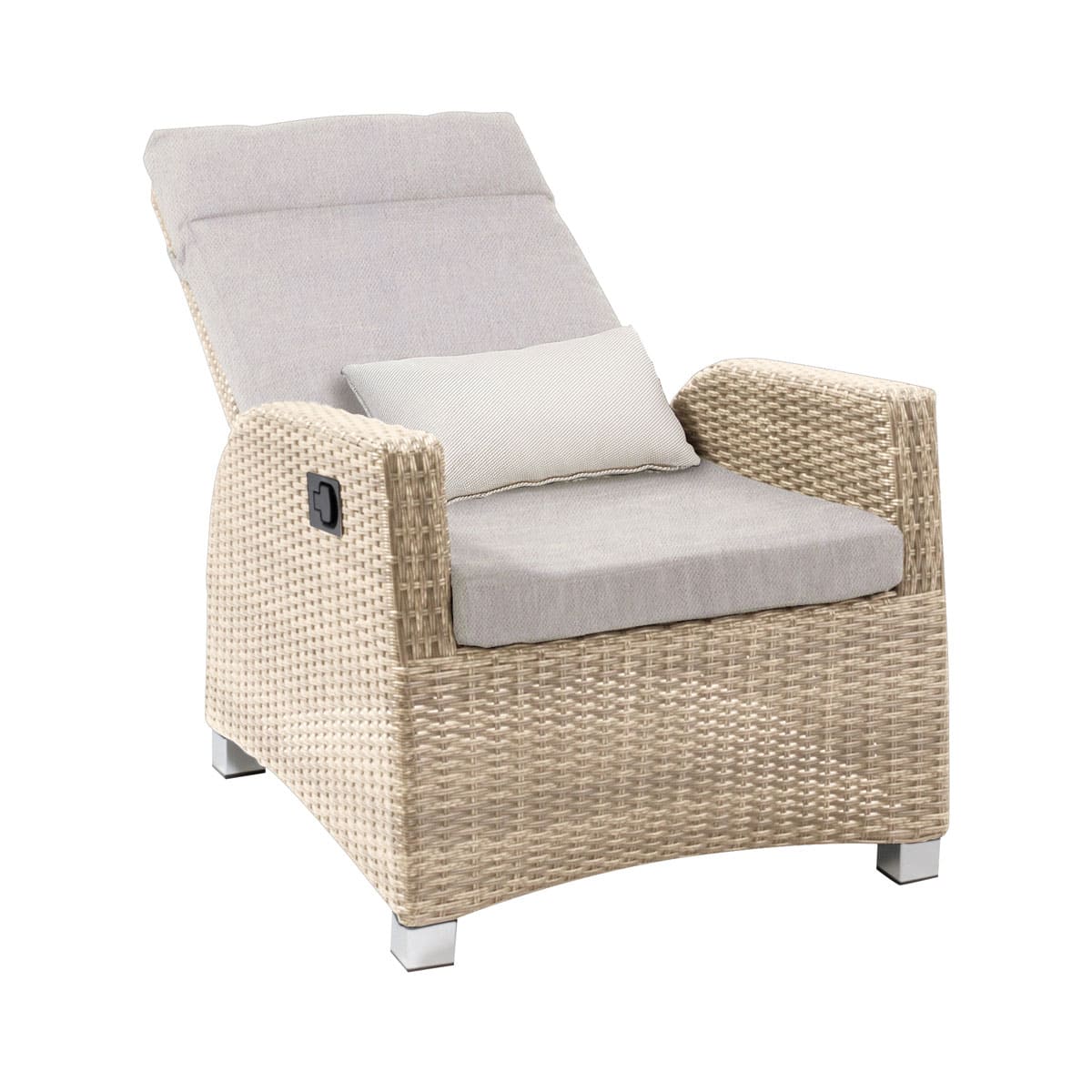 Reclining Club Armchair Royale - Beige