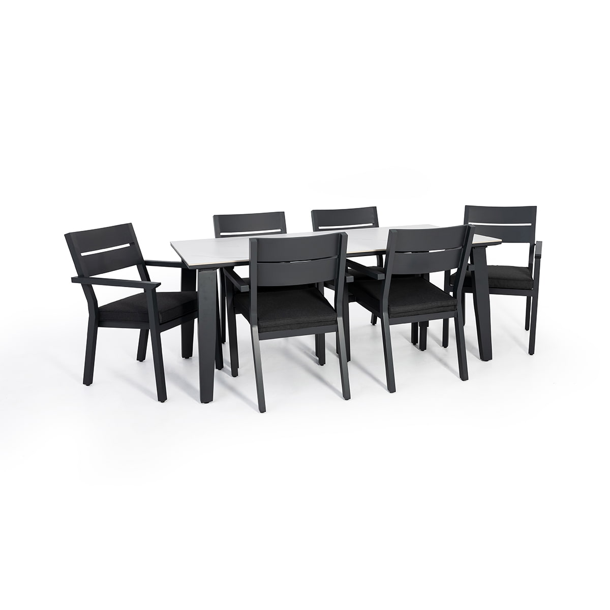 Elgin Dining Set - 6 Chairs and Rectangular Table