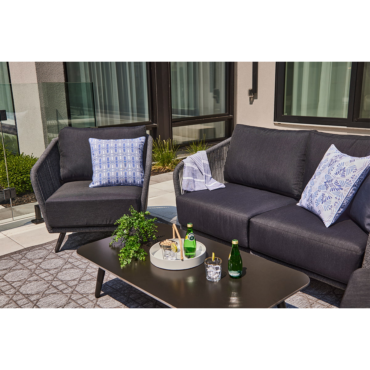 Empire Conversation Set with Table