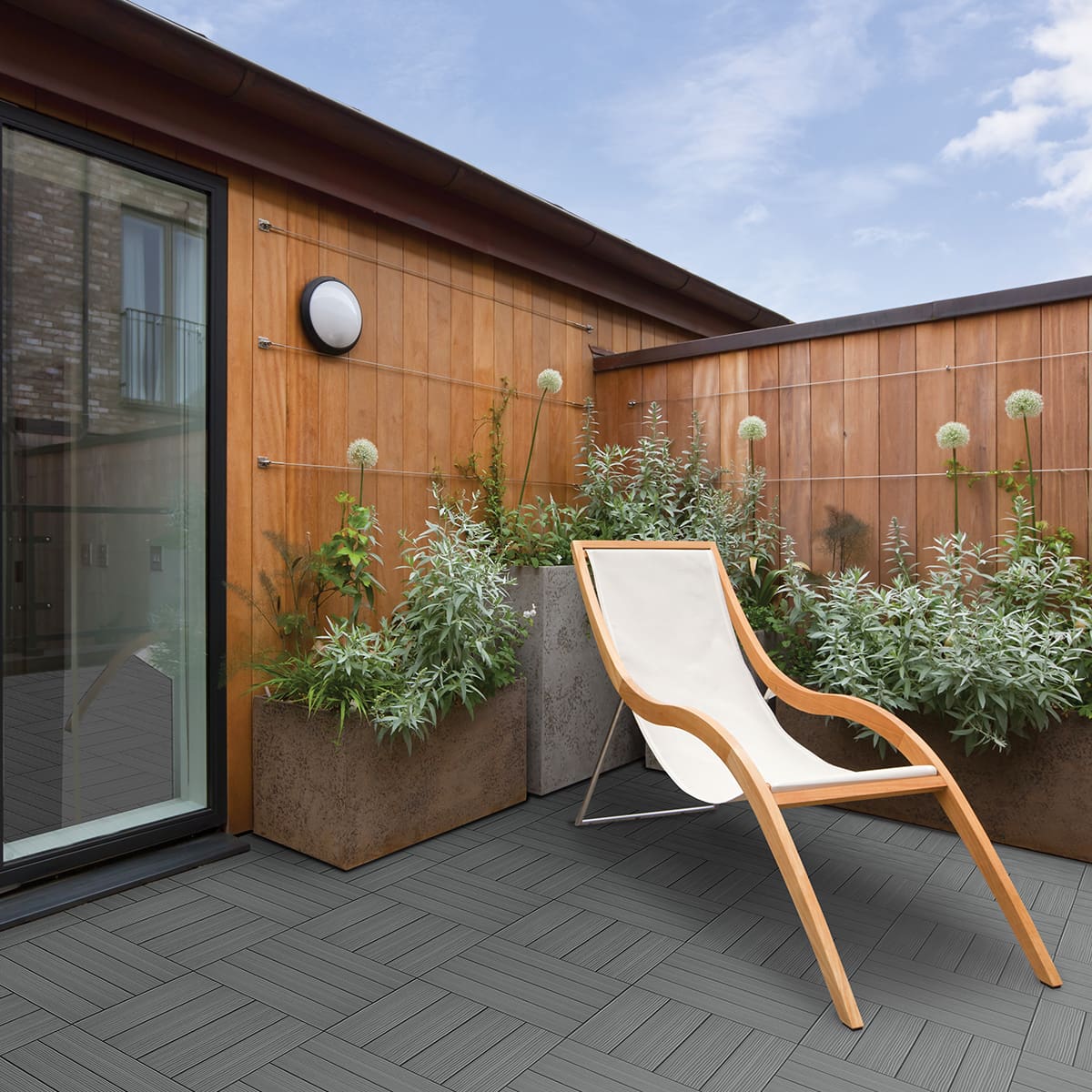 Composite Tile 12''x12'' - Greige