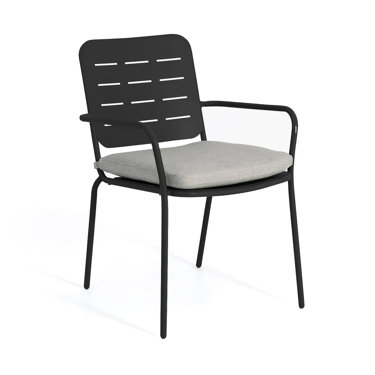 Chaise à dîner Flores - Noir