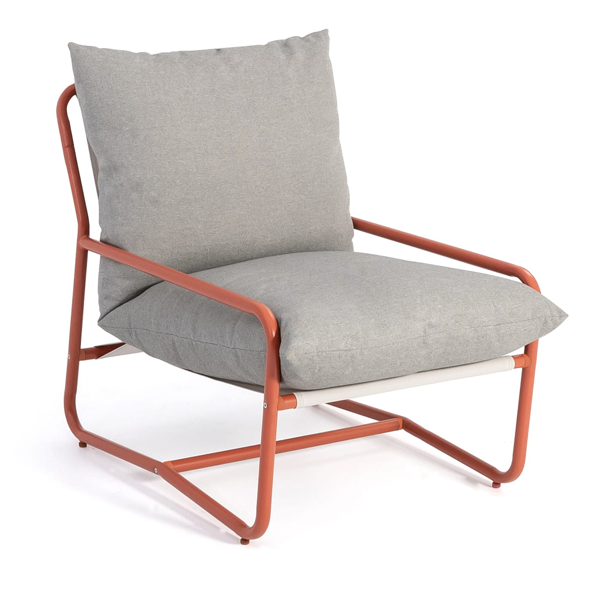 Chaise conversation Miro - Corail