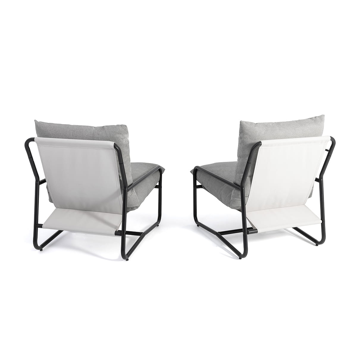 Miro Conversation Chair - Black