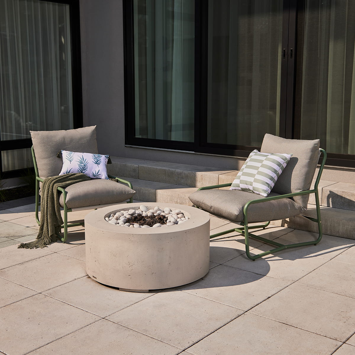 Miro Conversation Chair - Sage