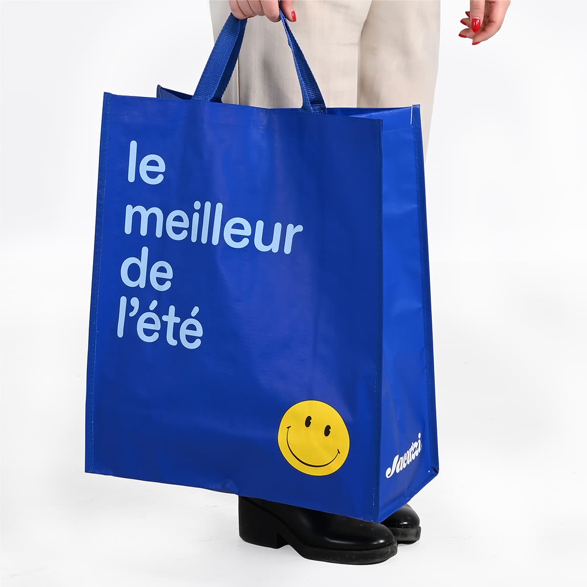 Reusable bag with Club Piscine logo