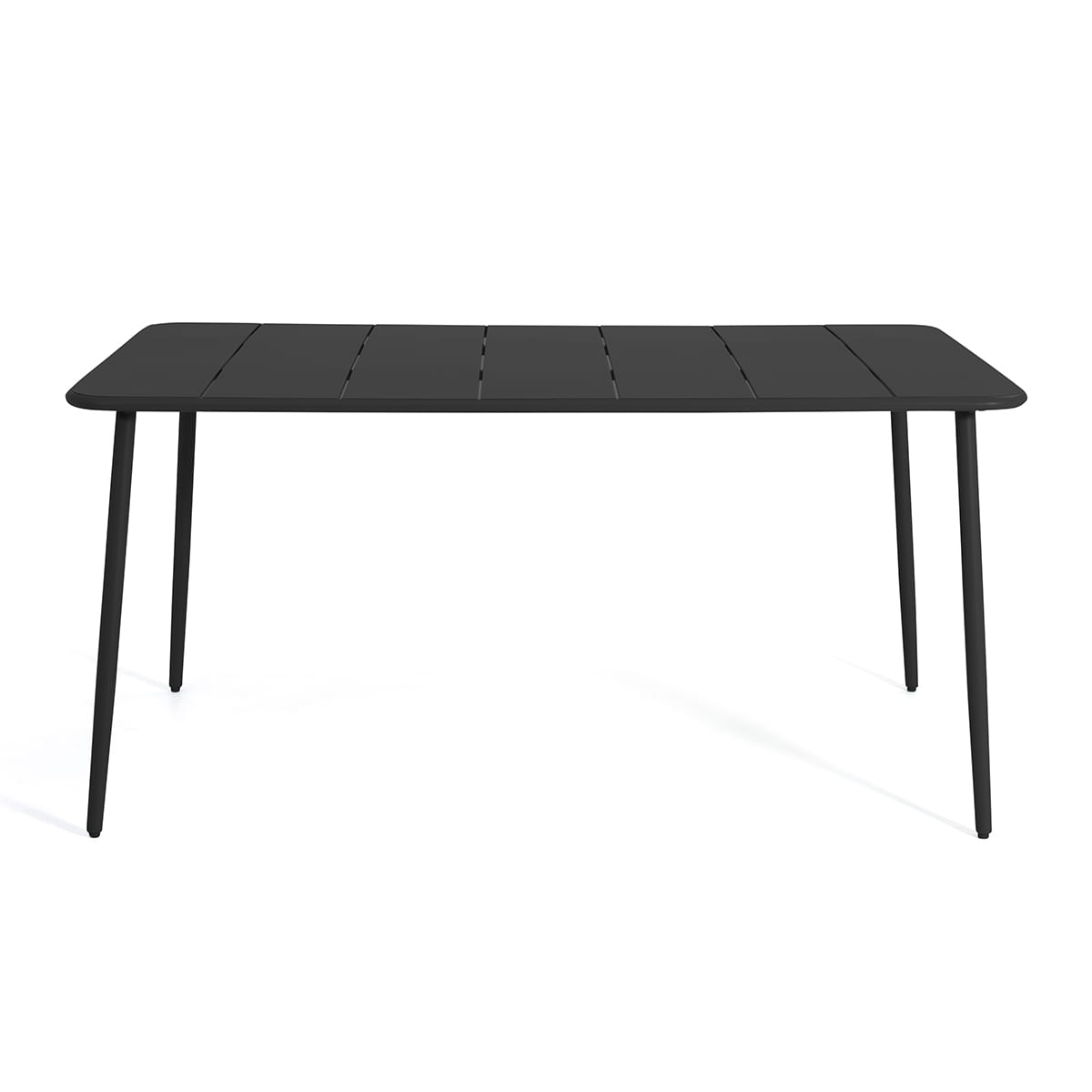 Flores Rectangular Dining Table -Black