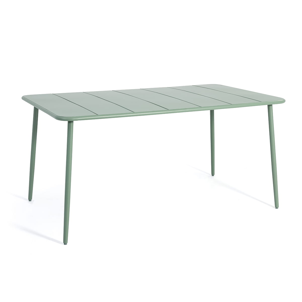 Table à dîner rectangulaire Flores - Sauge