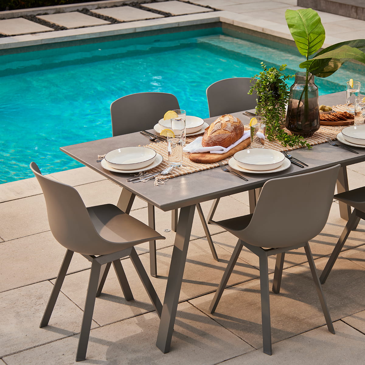 Dublin Dining Set – 6 Chairs and Table