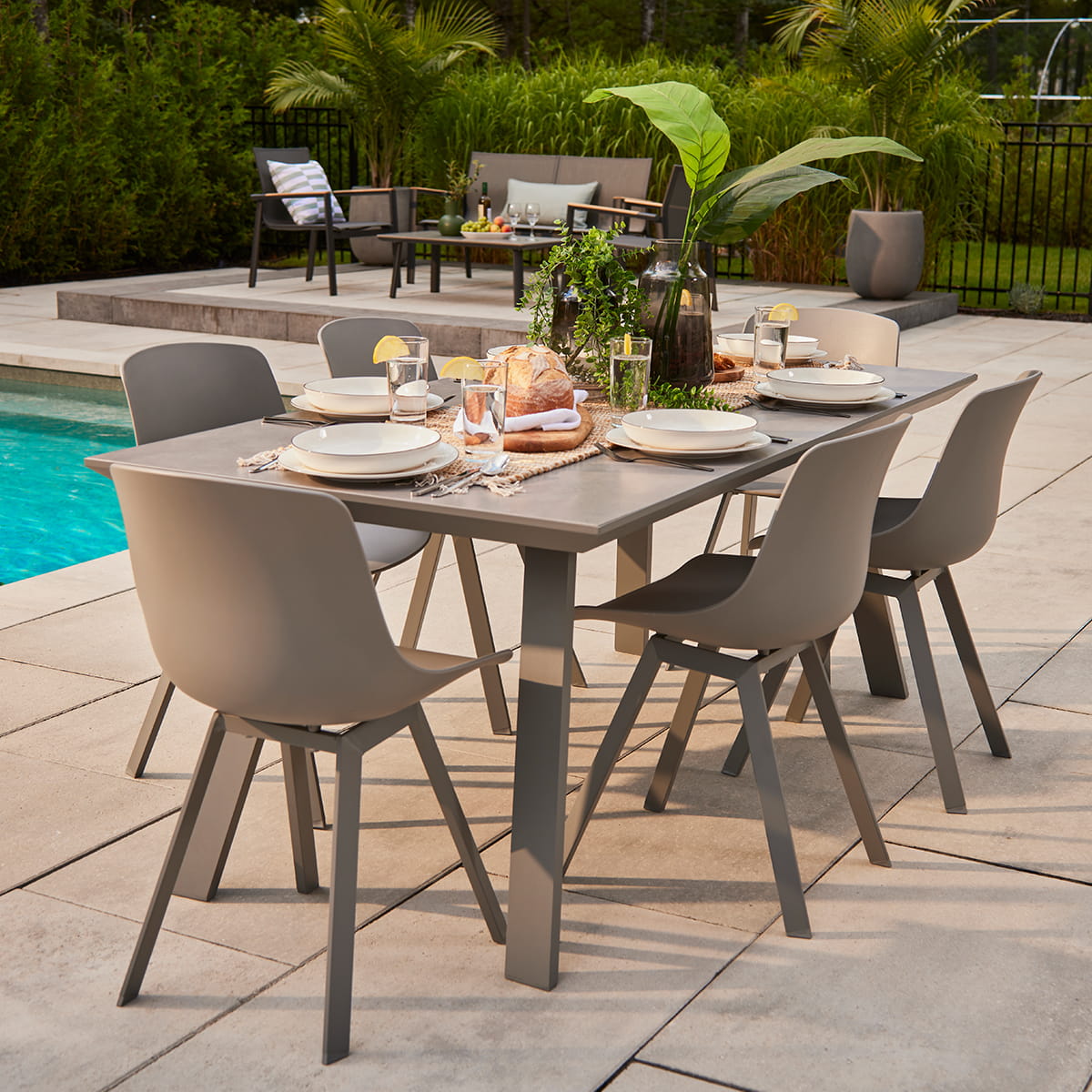 Dublin Dining Set – 6 Chairs and Table