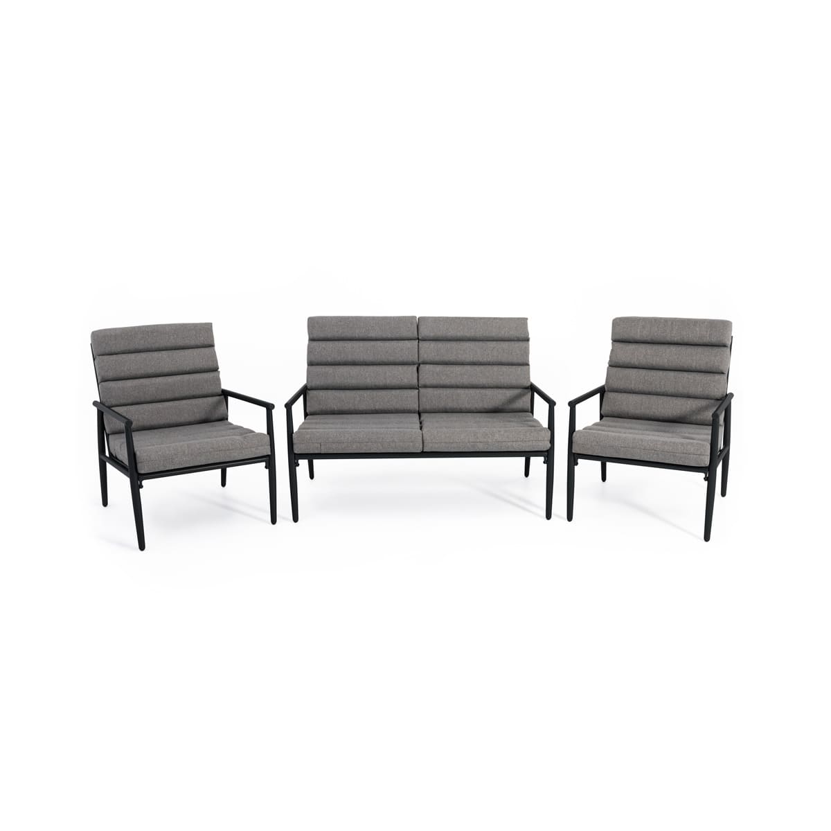 Bubley Conversation Set - Black