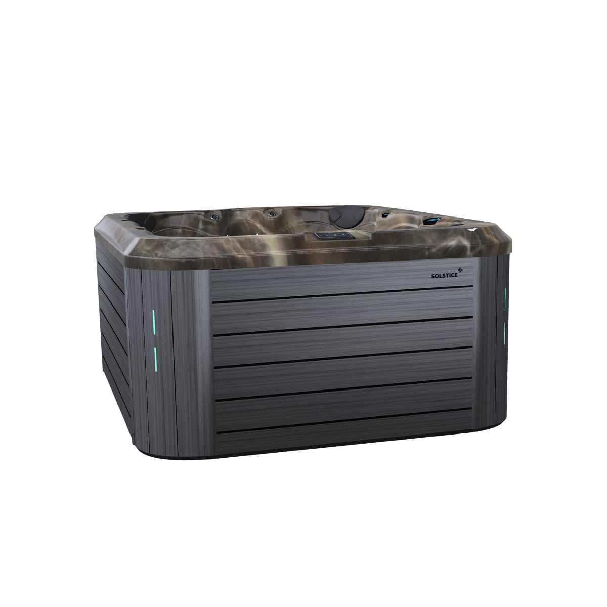 Spa Solstice S420 - Midnight Canyon - Gray