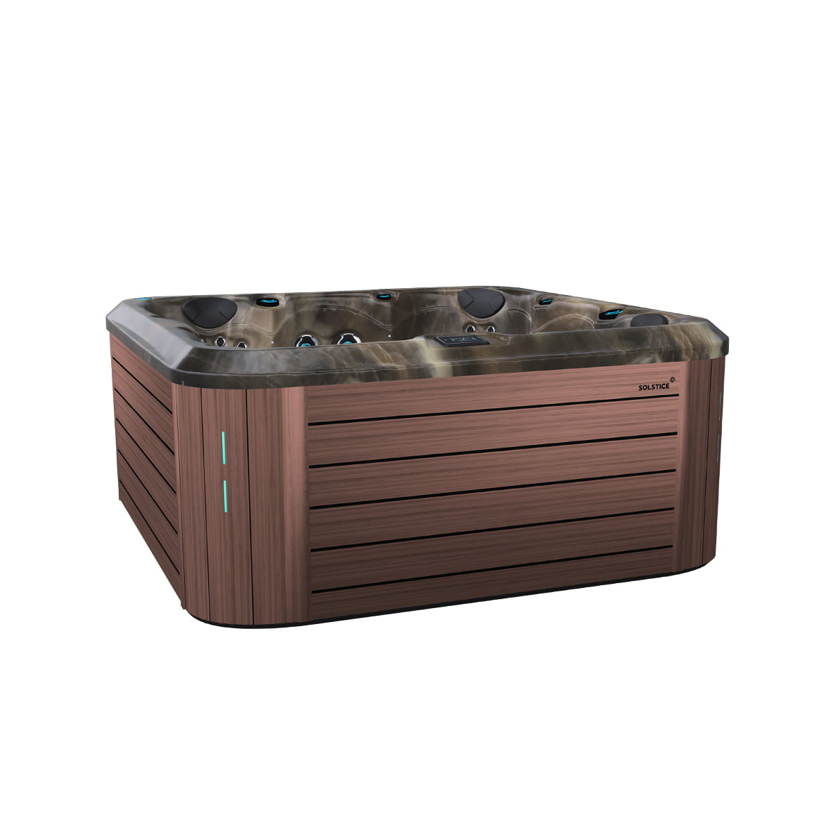 Spa Solstice S520 - Midnight Canyon - Brown