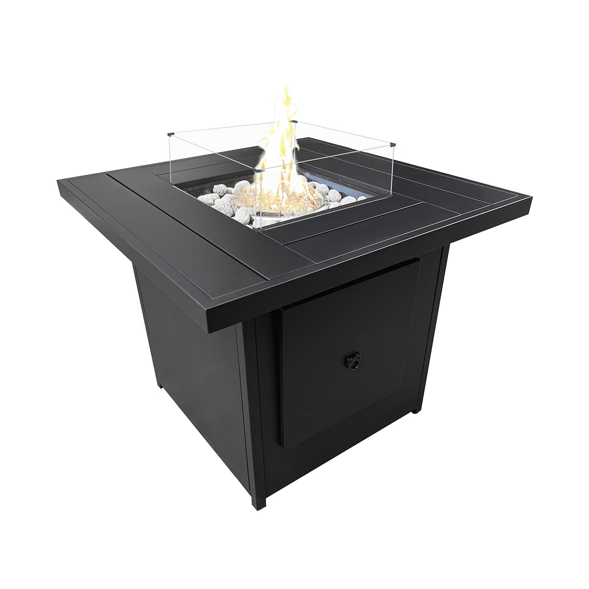 Table foyer Hearth - Noir