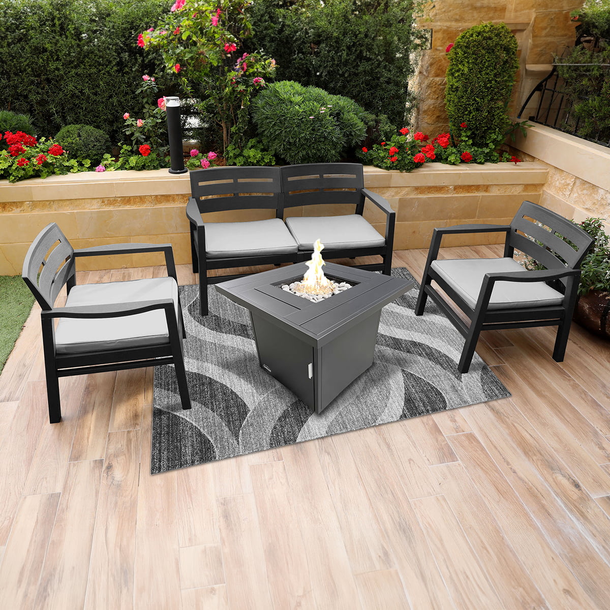 Table foyer Hearth - Anthracite