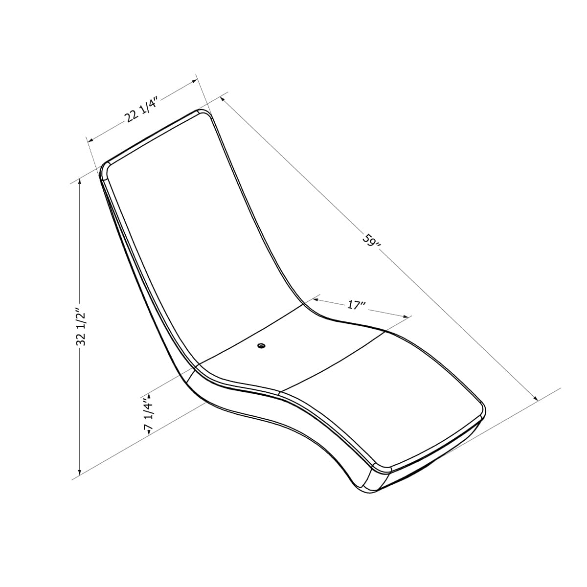 Begonia Chaise Longue