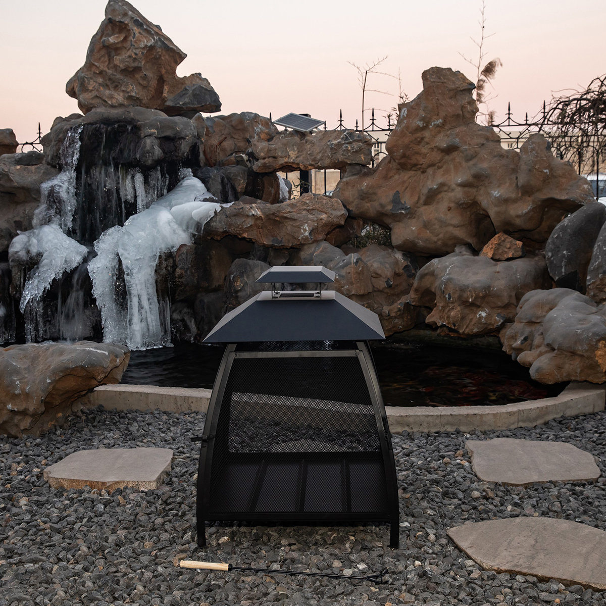 Foyer extérieur au bois - Bangkok
