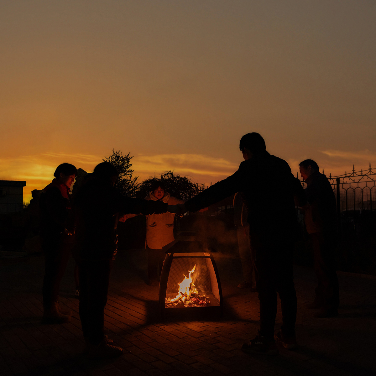 Foyer extérieur au bois - Bangkok