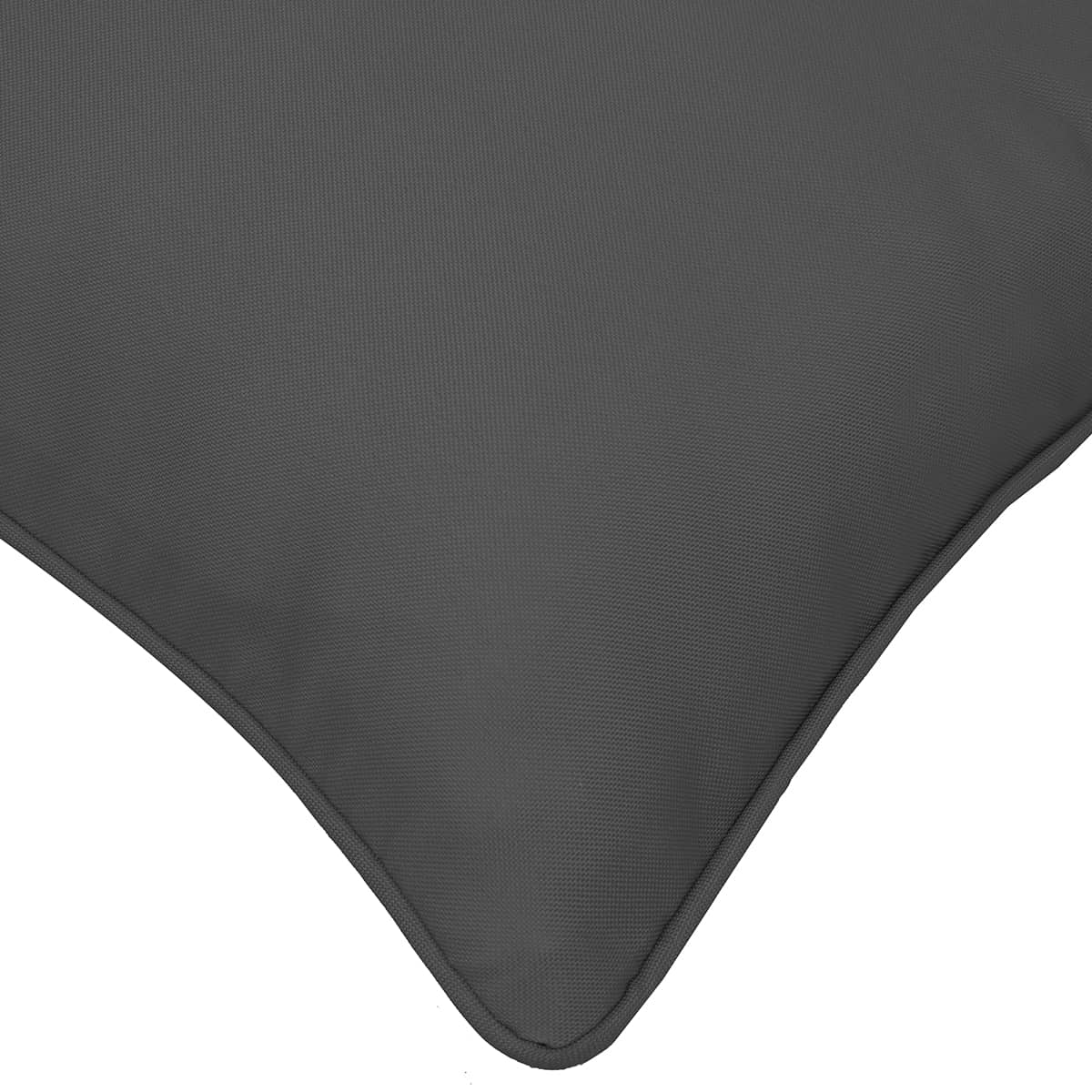 Square Cushion 18x18 in - Black