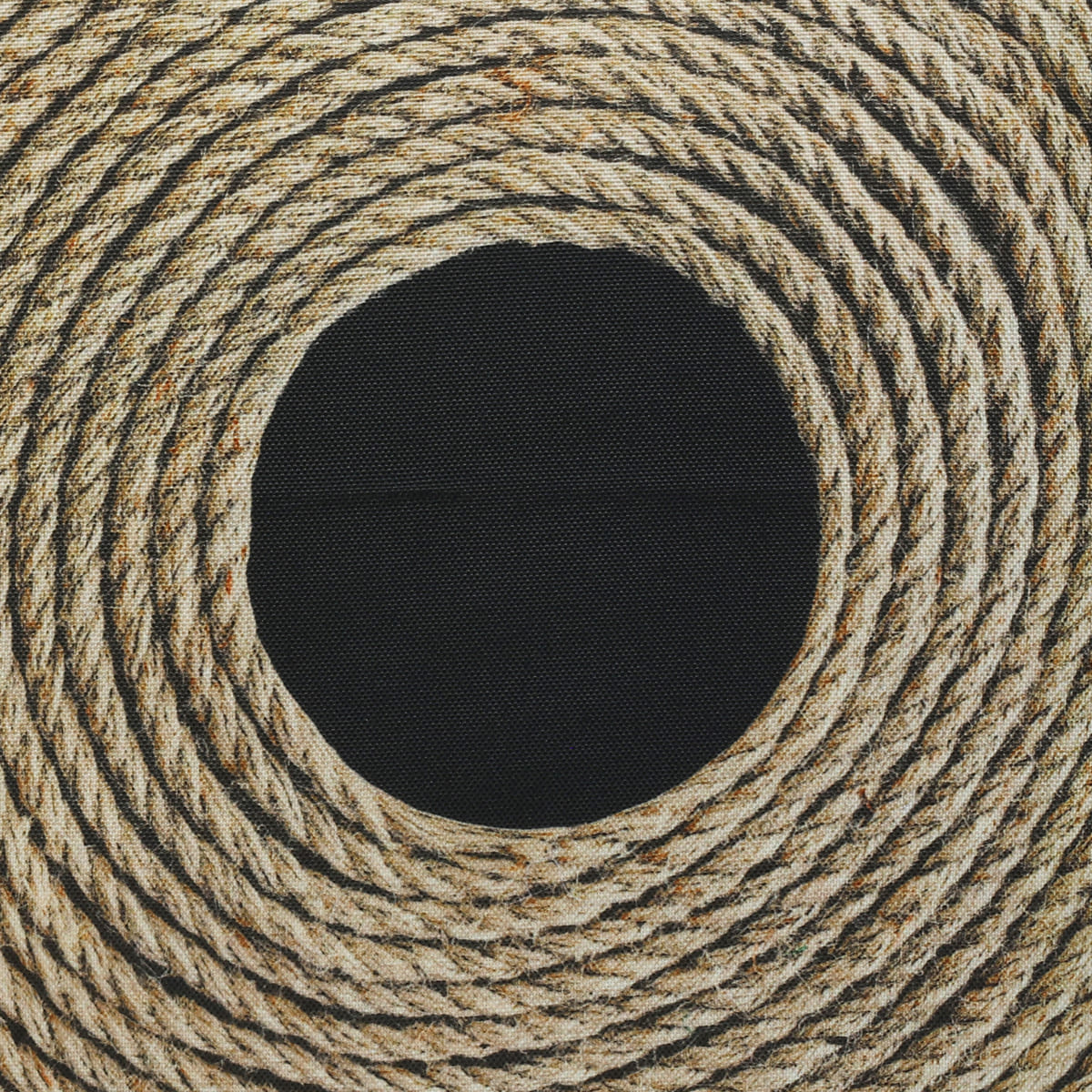 Coussin carré 18x18 po - Imprimé motif raffia