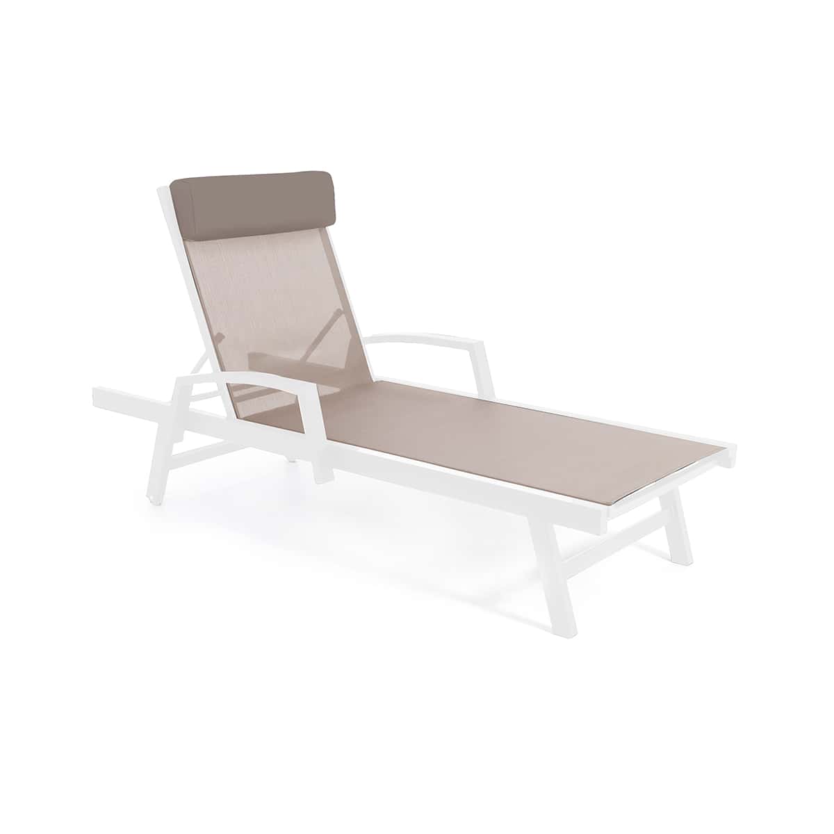 Provence Chaise Longue - White