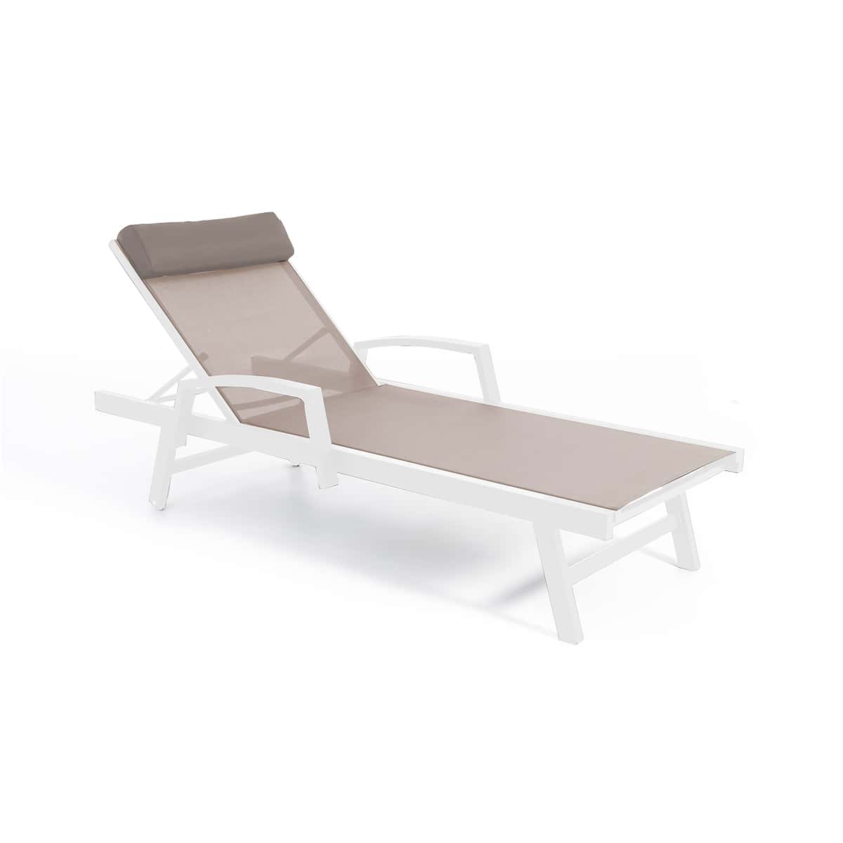 Chaise longue Provence - Blanc