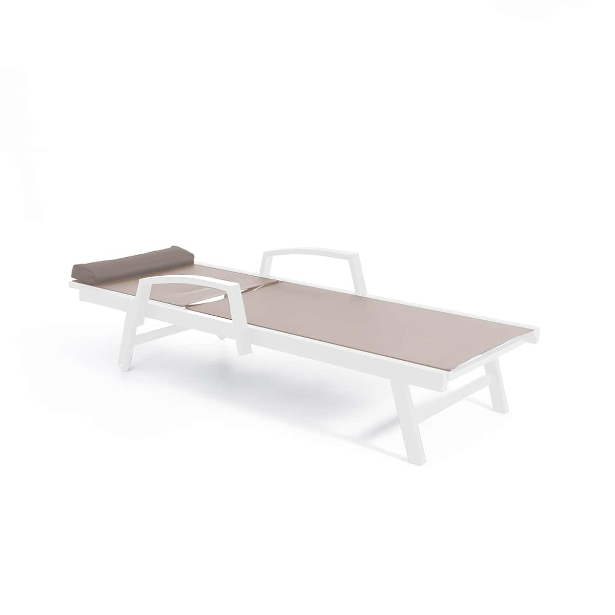 Chaise longue Provence - Blanc