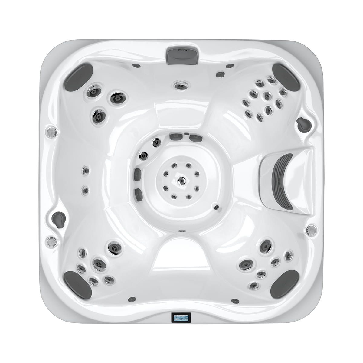 Spa J-345 Platinum - Brushed Gray