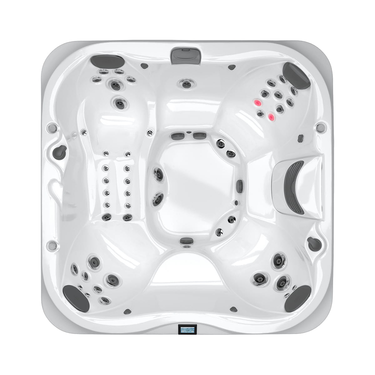 Spa J-375 Platinum - Brushed Gray