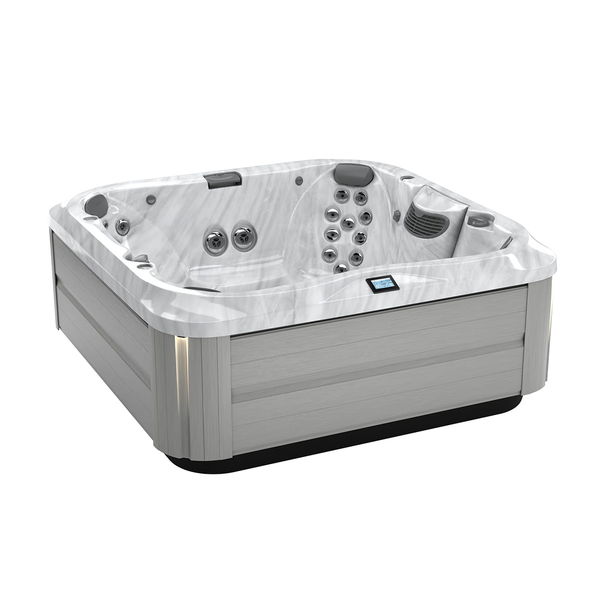 Spa J-385 - Platinum - Brushed Gray
