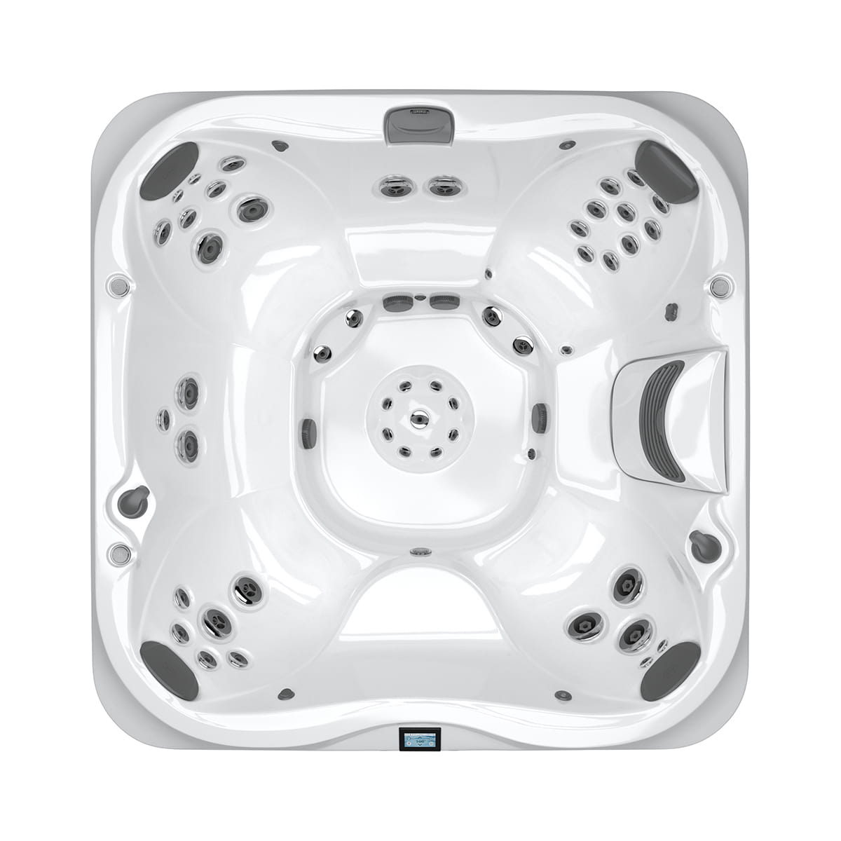 Spa J-385 - Platinum - Brushed Gray