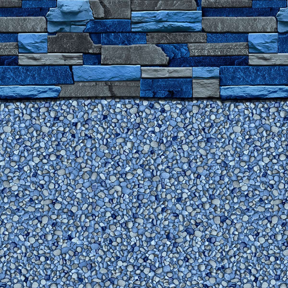 Toile Hors Terre accrochée 24' 48/52 - Maïa Summer Blue
