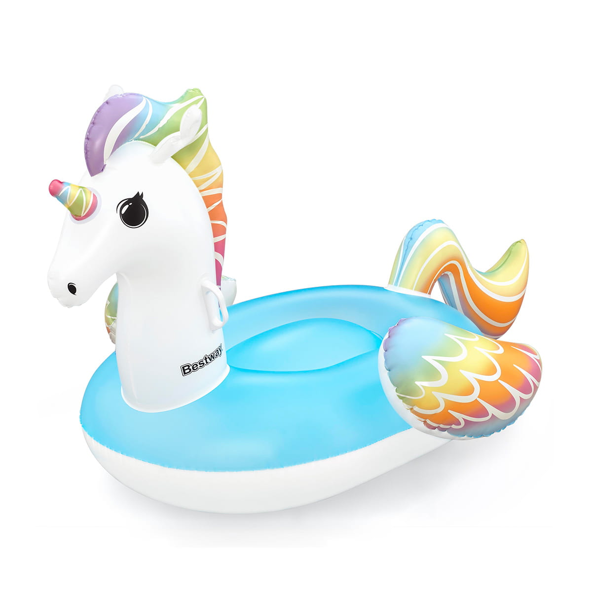 Gonflable à chevaucher licorne