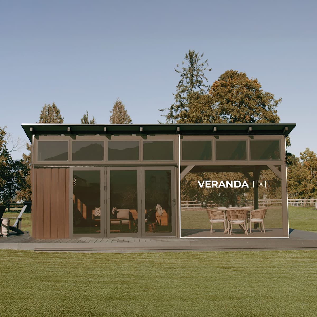 Veranda for Oslo Pavilion