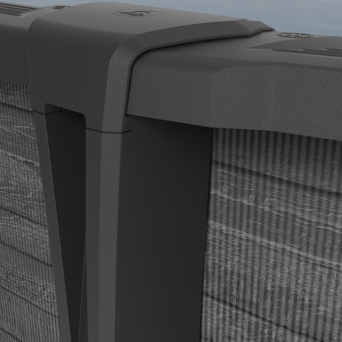 Pine Concrete above ground pool - 15'x21' Oval