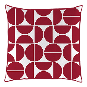 Coussin carré 18x18 po - Chili mod