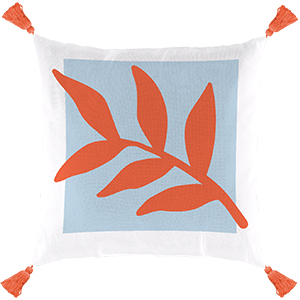 18x18 in Square Cushion - Plouf