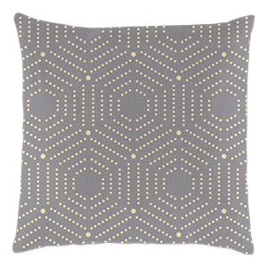 Coussin carré 18 po x 18 po - Ruche