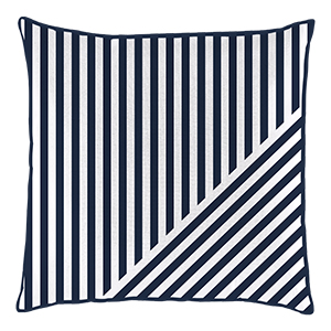 Coussin carré 18x18 po - Sillon bleuet