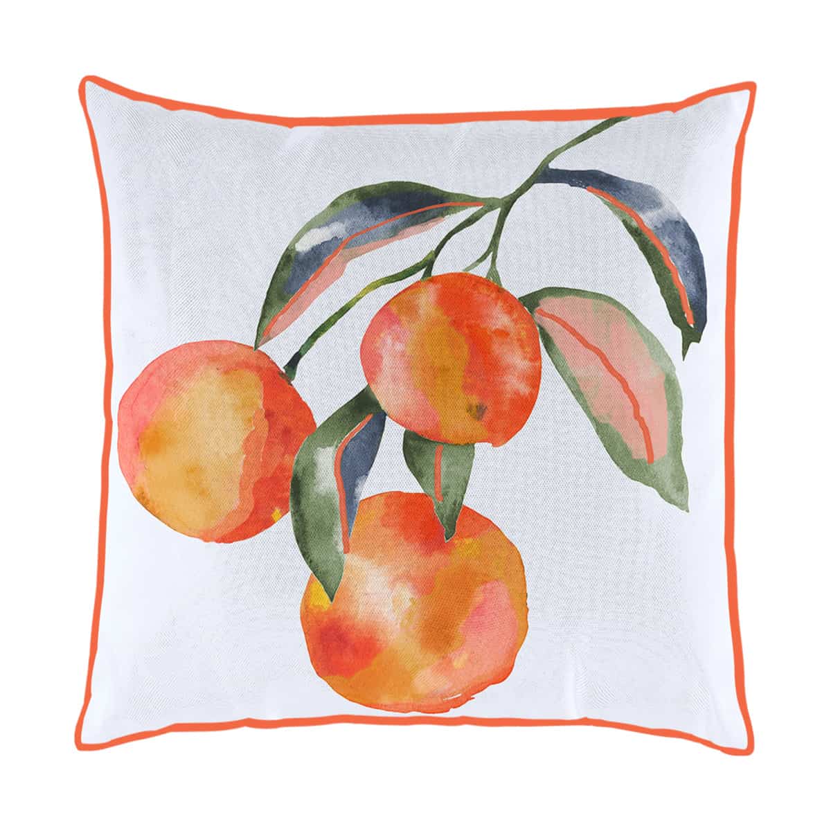 Coussin carré 18 po x 18 po - Brin de pêche