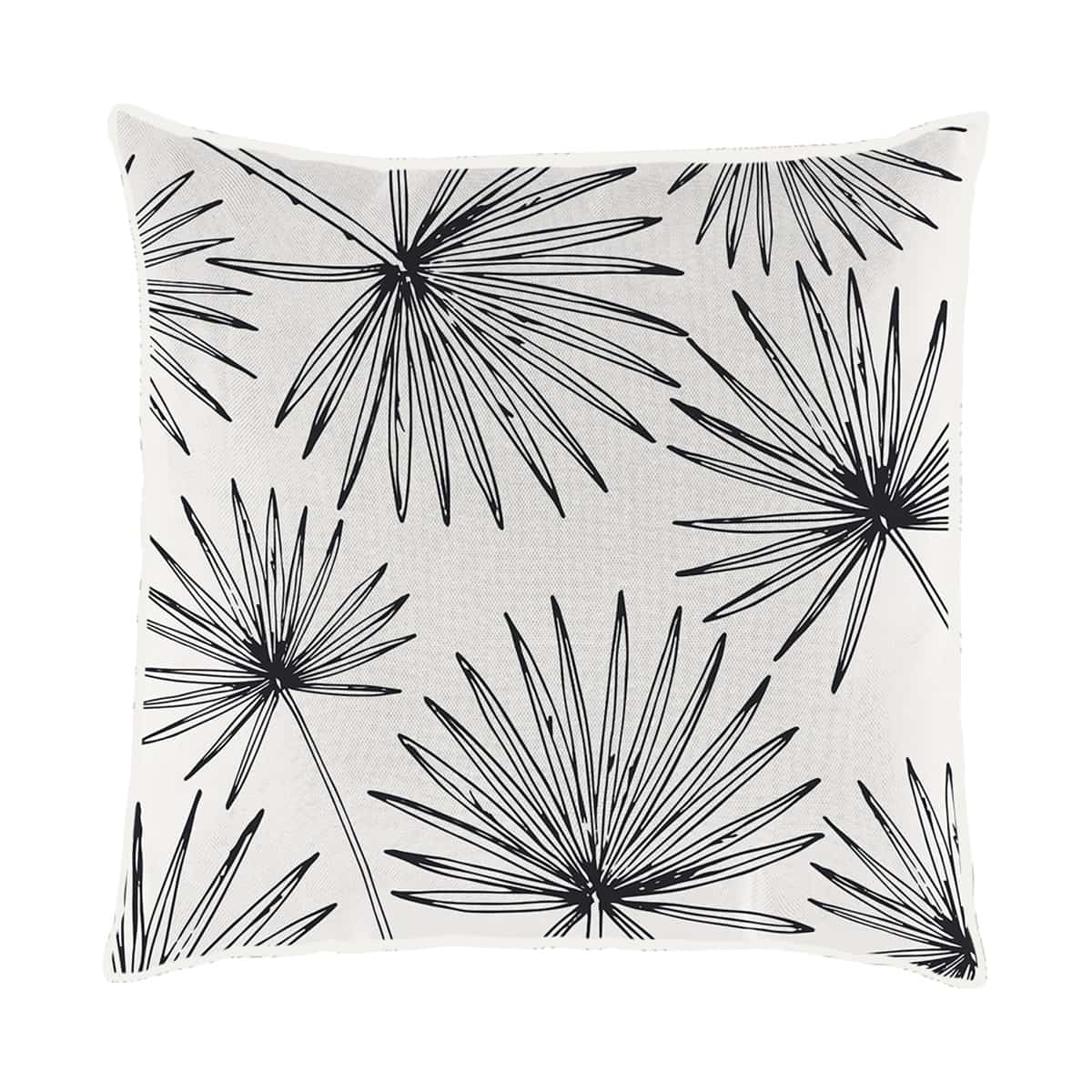 Square Cushion 18x18 in - Palm fan