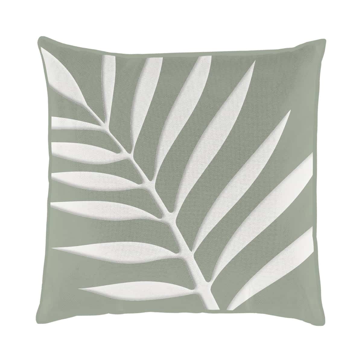 Square Cushion 24x24 in - Sage palm